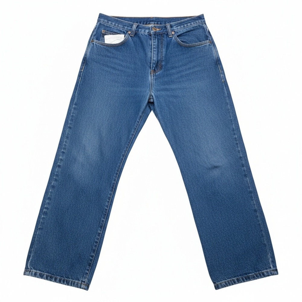 Smith's Workwear‎ Fleece Lined Jeans Mens 34x32 Blue Denim Straight Leg Rugged